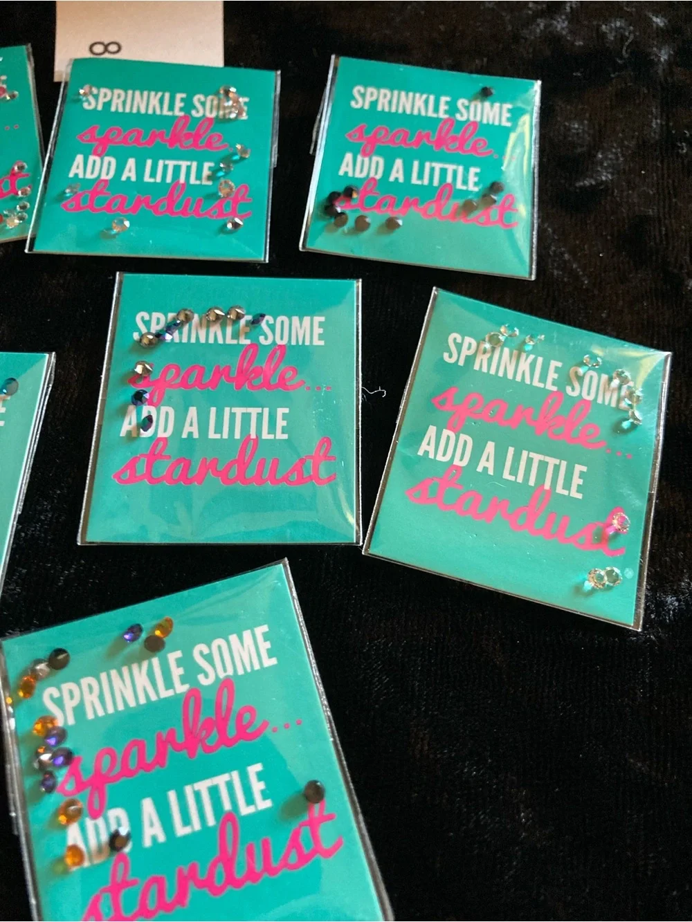 Origami Owl assorted  'Sprinkle Some Sparkle' Charm 10 packs